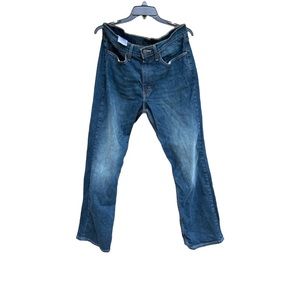 Levi Straus waist 34 straight blue jeans